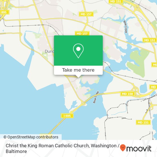 Mapa de Christ the King Roman Catholic Church