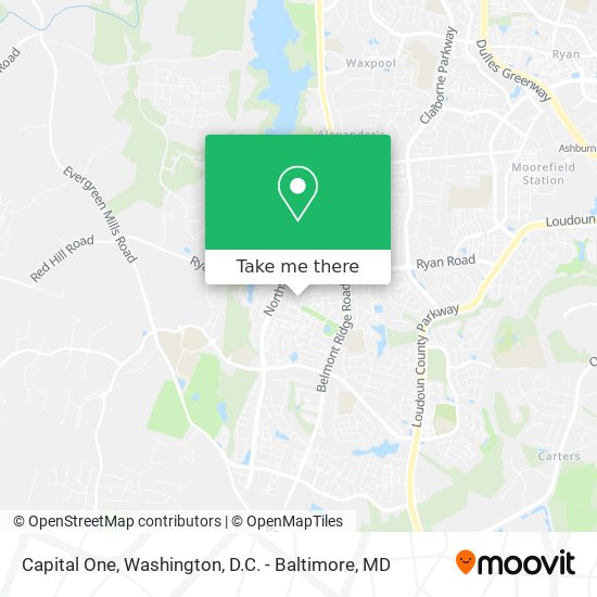 Capital One map