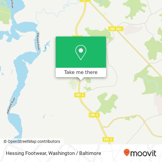 Hessing Footwear map