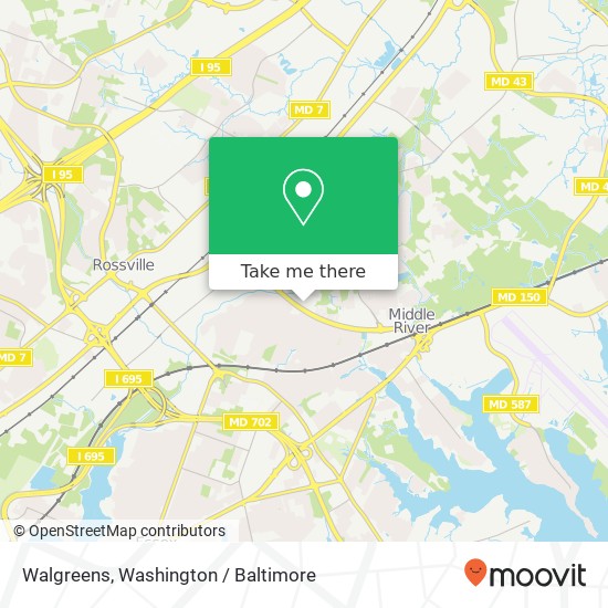 Walgreens map