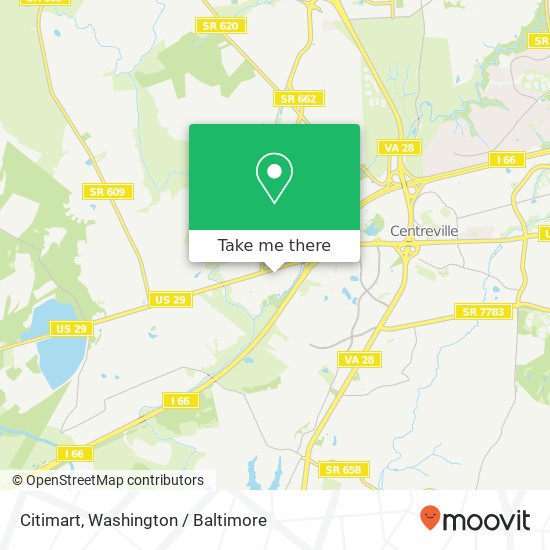 Citimart map