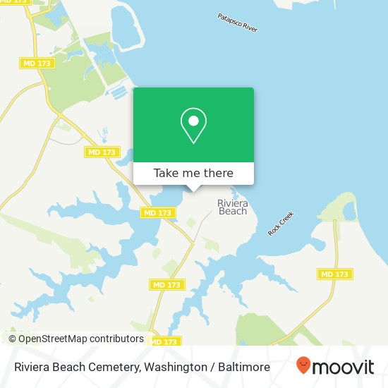 Mapa de Riviera Beach Cemetery