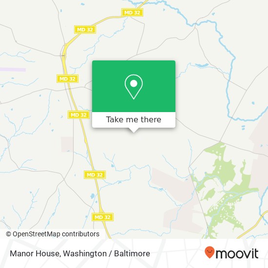 Mapa de Manor House