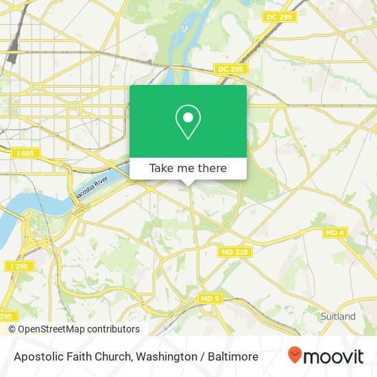 Apostolic Faith Church map