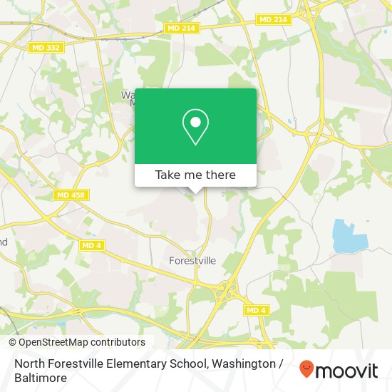 Mapa de North Forestville Elementary School