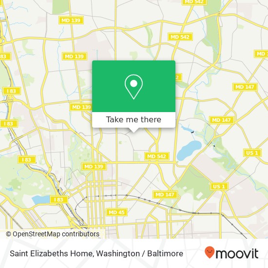 Mapa de Saint Elizabeths Home