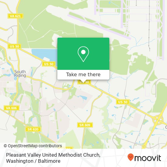 Pleasant Valley United Methodist Church map