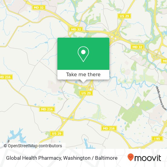 Mapa de Global Health Pharmacy