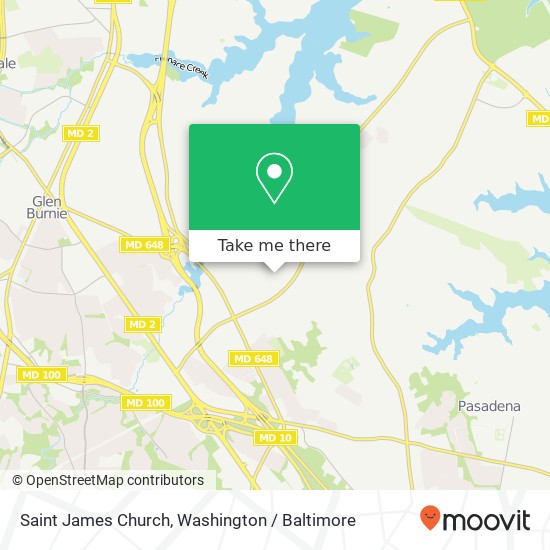 Saint James Church map