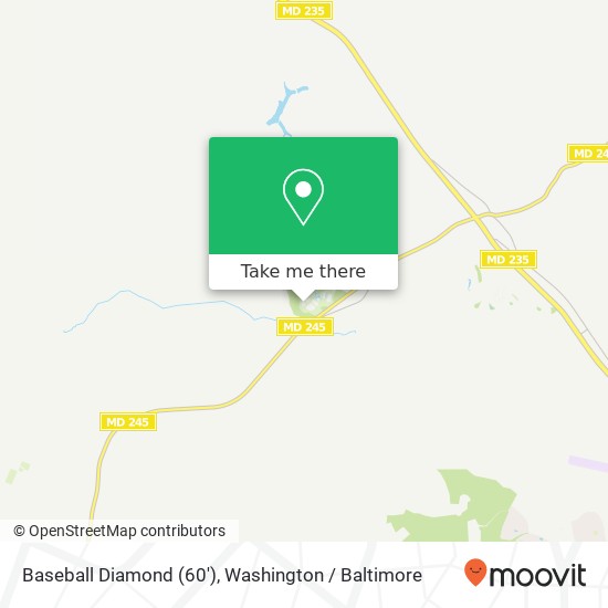 Baseball Diamond (60') map