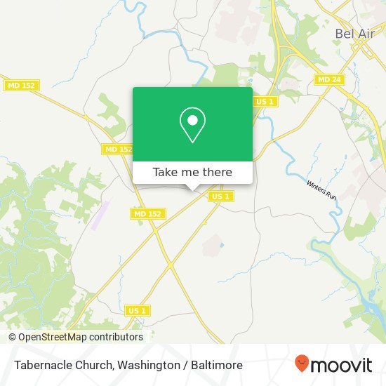 Tabernacle Church map