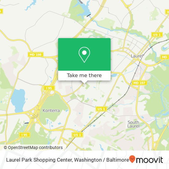 Laurel Park Shopping Center map