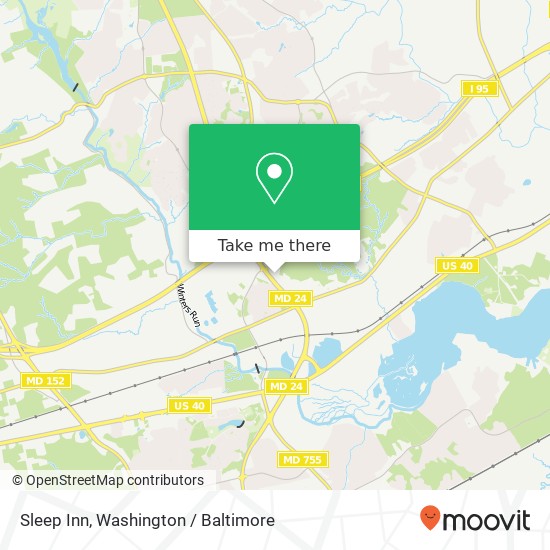 Sleep Inn map