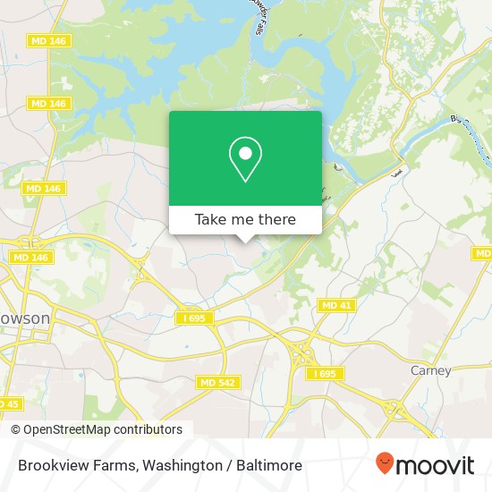 Mapa de Brookview Farms
