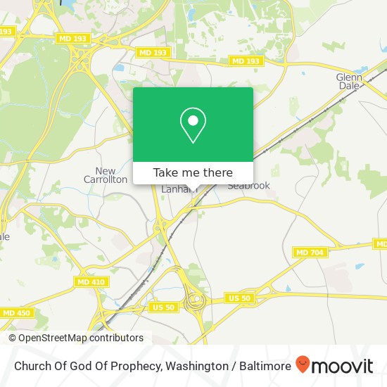 Mapa de Church Of God Of Prophecy