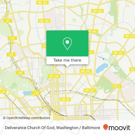 Deliverance Church Of God map