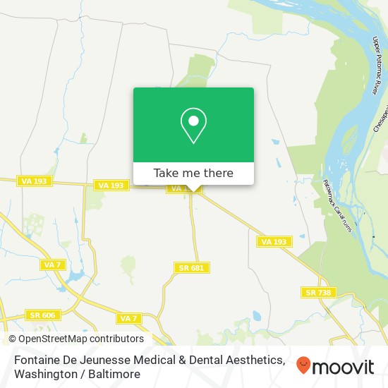 Fontaine De Jeunesse Medical & Dental Aesthetics map