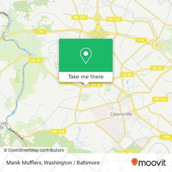 Mapa de Manik Mufflers