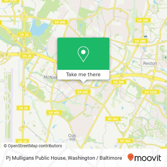 Pj Mulligans Public House map