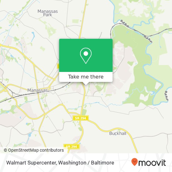 Walmart Supercenter map