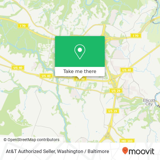 At&T Authorized Seller map