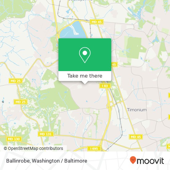 Mapa de Ballinrobe