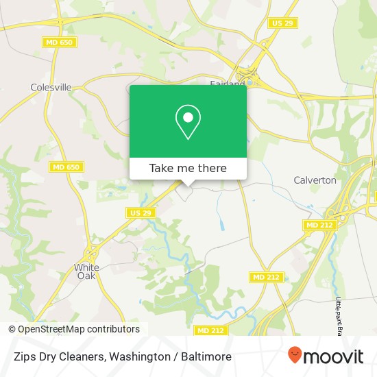 Zips Dry Cleaners map