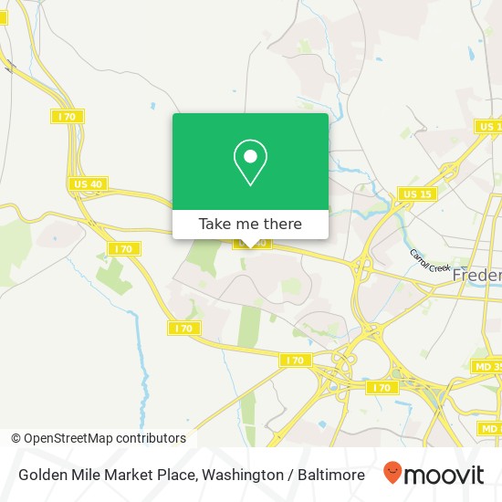 Golden Mile Market Place map