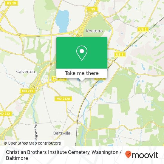 Mapa de Christian Brothers Institute Cemetery