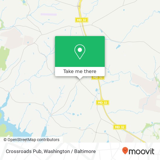 Mapa de Crossroads Pub