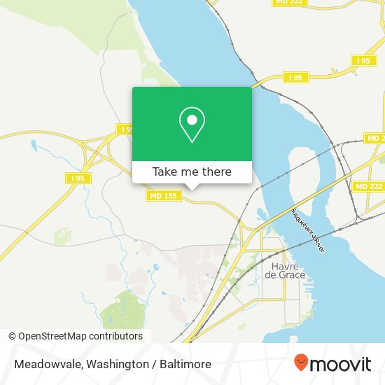 Mapa de Meadowvale