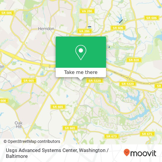 Mapa de Usgs Advanced Systems Center