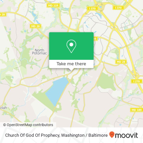 Church Of God Of Prophecy map