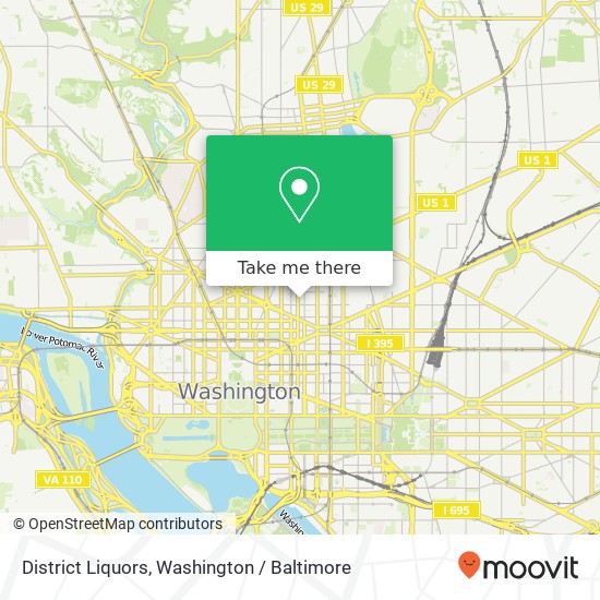 Mapa de District Liquors