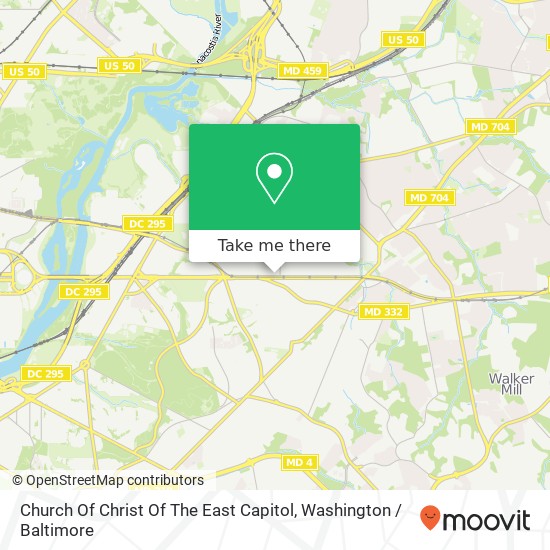 Church Of Christ Of The East Capitol map