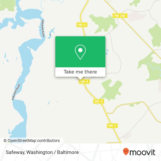 Safeway map