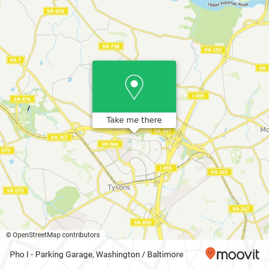 Mapa de Pho I - Parking Garage