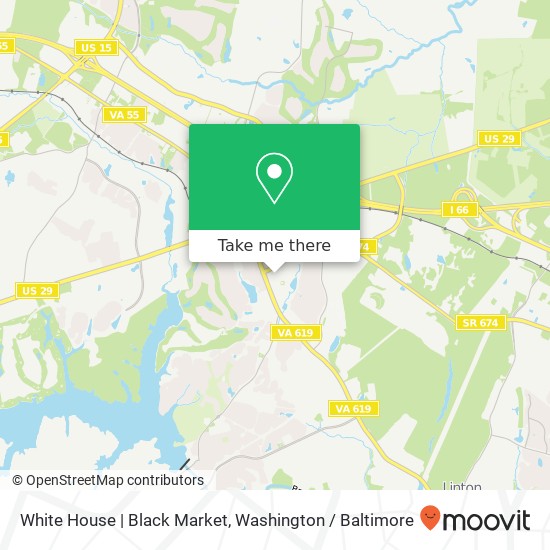 White House | Black Market map