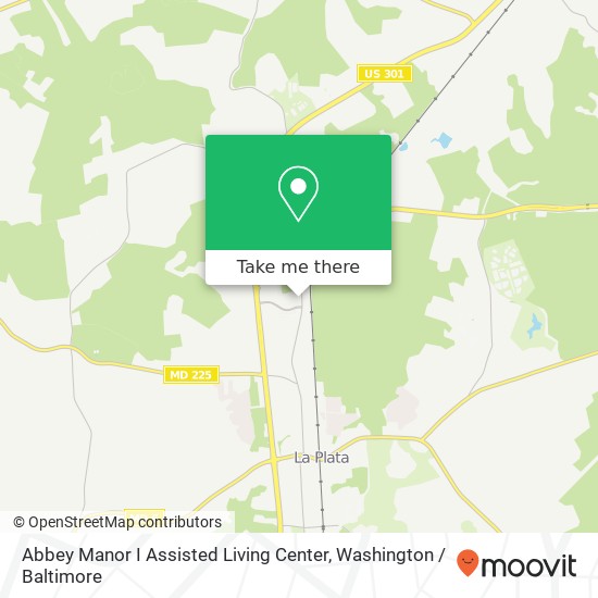 Mapa de Abbey Manor I Assisted Living Center