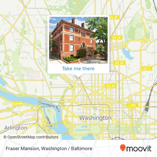 Fraser Mansion map