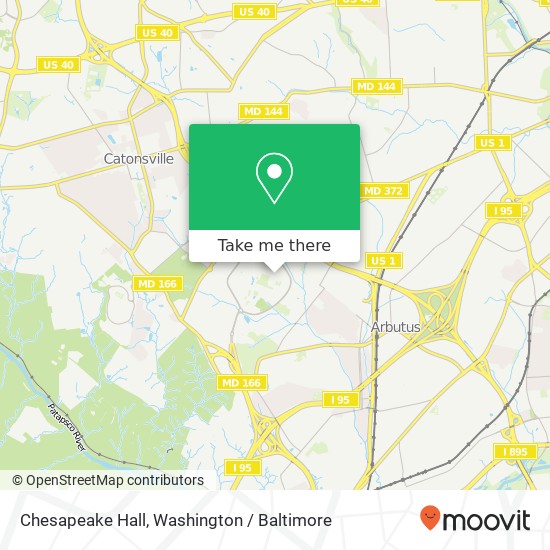 Chesapeake Hall map