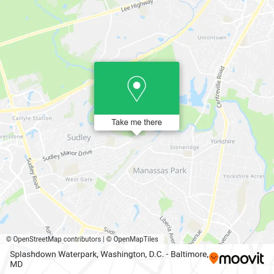 Splashdown Waterpark map