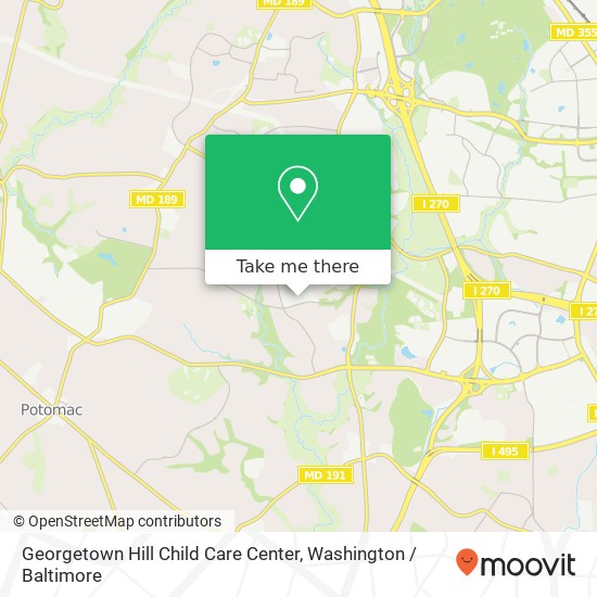 Georgetown Hill Child Care Center map