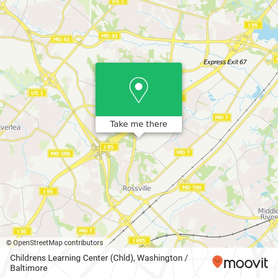 Childrens Learning Center (Chld) map