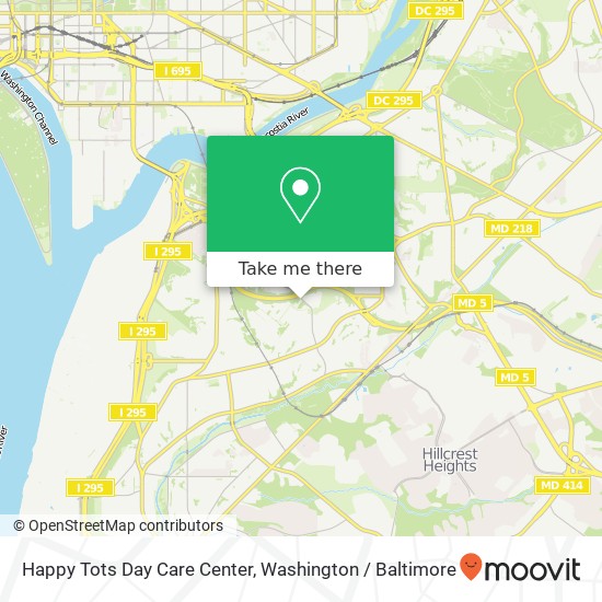 Mapa de Happy Tots Day Care Center