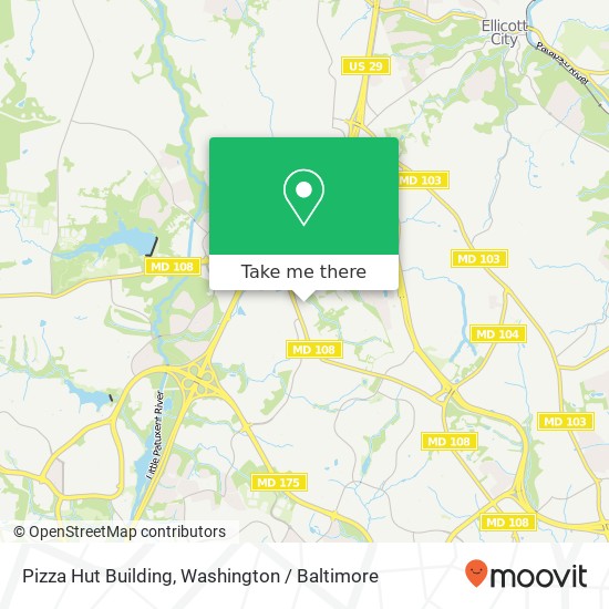 Pizza Hut Building map