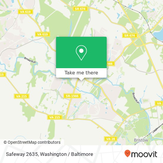Safeway 2635 map