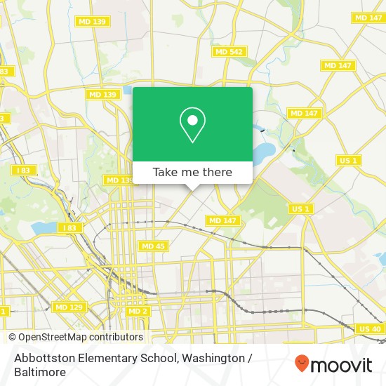 Abbottston Elementary School map