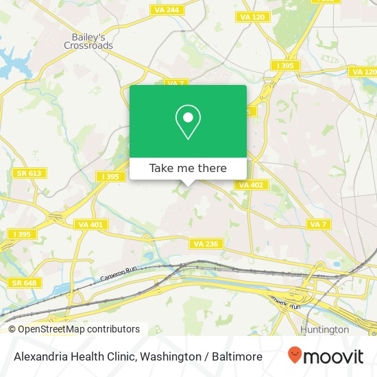 Mapa de Alexandria Health Clinic