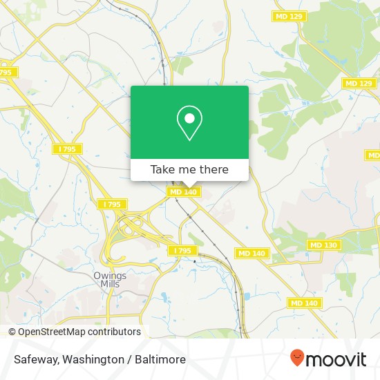 Safeway map